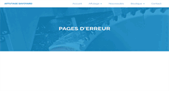 Desktop Screenshot of affutage-savoyard.fr