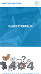 Mobile Screenshot of affutage-savoyard.fr